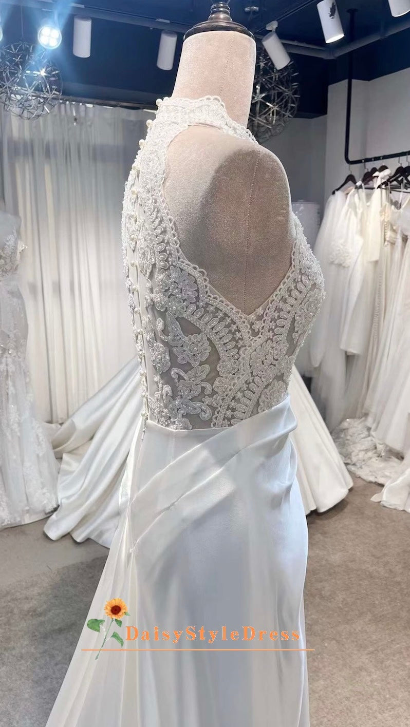 lace wedding dress