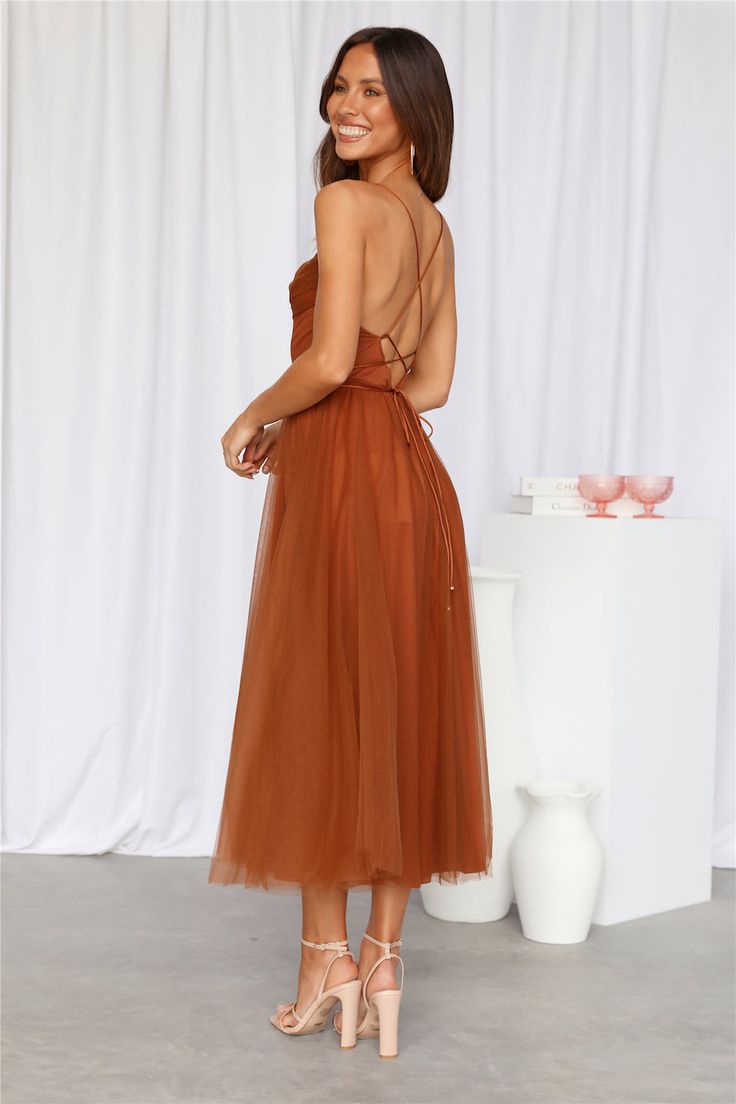 ankle length party dress