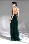 sheath velvet party dress