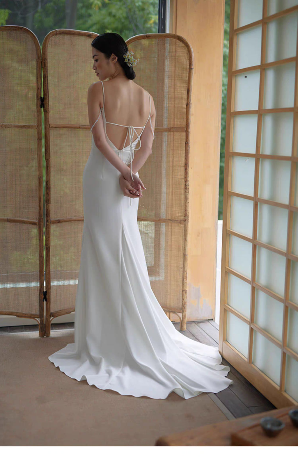 simple wedding dress