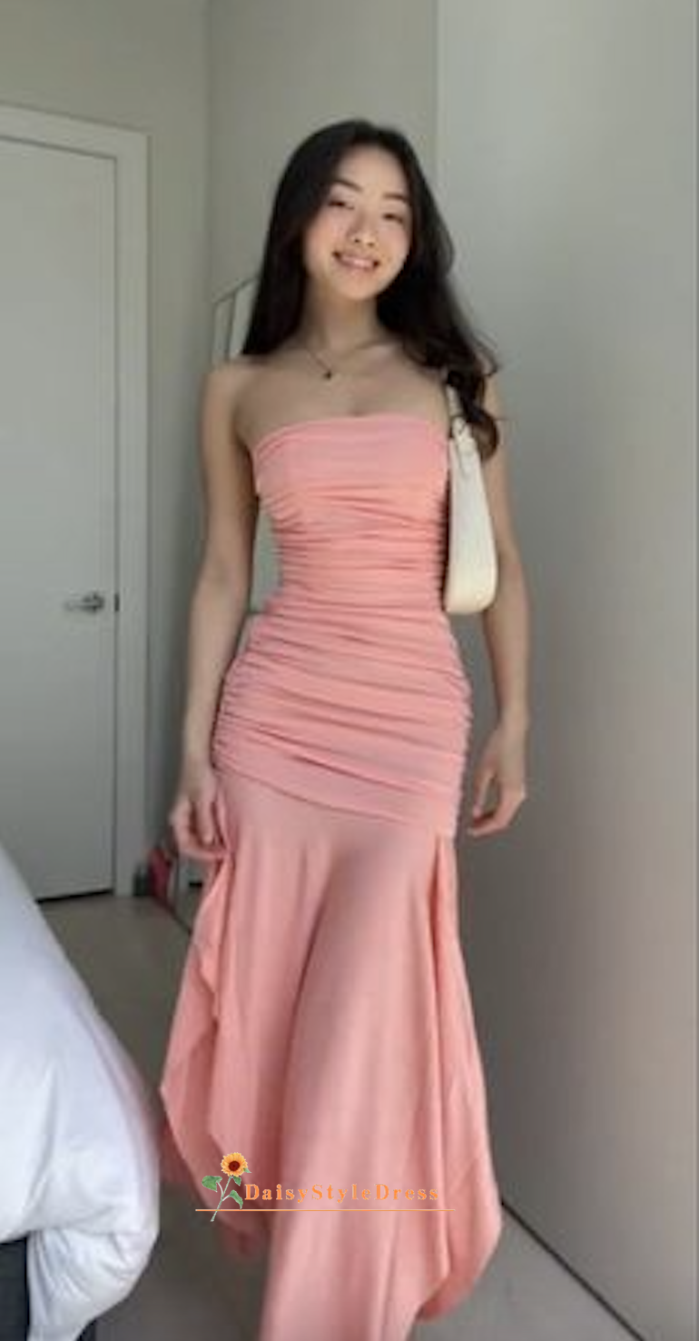 pink prom dress