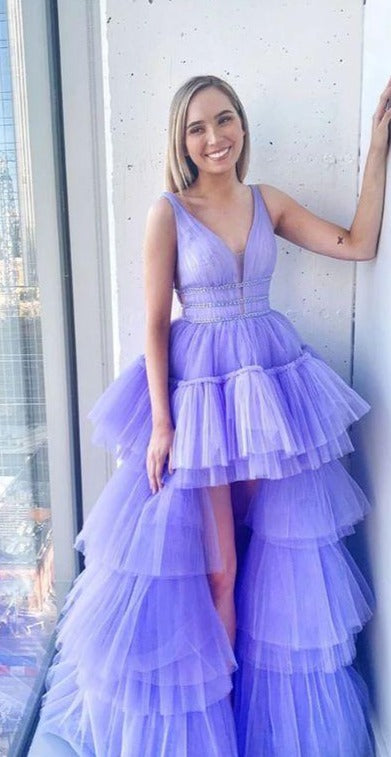 High Low Lilac Prom Dress – daisystyledress