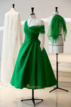 green party dress